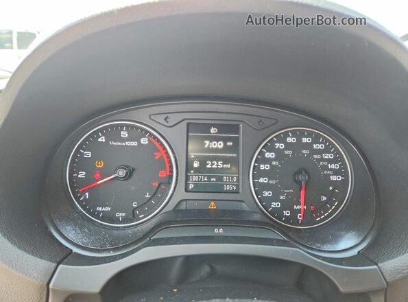 WAUA7GFF6G1067031 2016 AUDI A3 Gray Սարքավորումների վահանակի տեսք