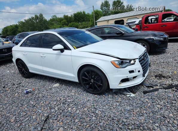 WAUA7GFF7G1019473 2016 AUDI A3 White Delantero derecho