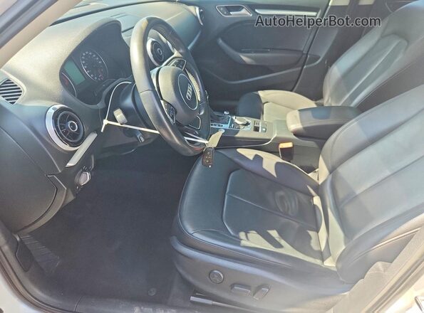 WAUA7GFF7G1019473 2016 AUDI A3 White Vista interior delantera