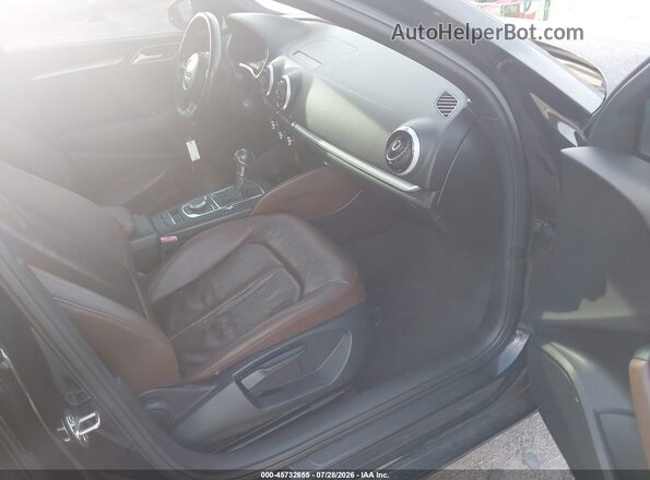 WAUA7GFF7G1037908 2016 AUDI A3 Black Սալոնի դիմացի տեսք