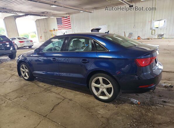 WAUA7GFF7G1040677 2016 AUDI A3 Blue Rear left