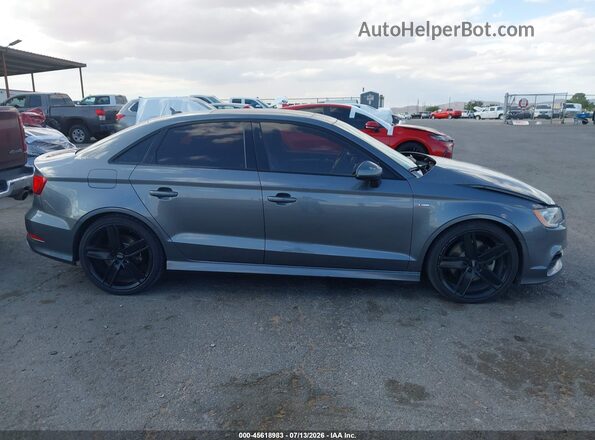 WAUA7GFF7G1040906 2016 AUDI A3 Gray უკანა სალონის ხედი