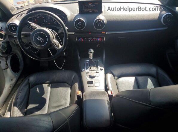 WAUA7GFF7G1053820 2016 AUDI A3 White Widok deski rozdzielczej