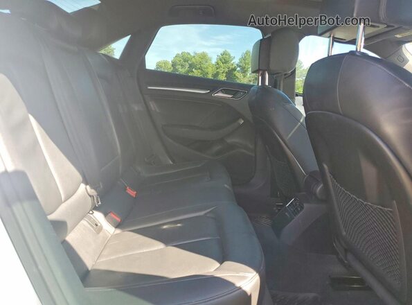 WAUA7GFF7G1053820 2016 AUDI A3 White Widok tylnych siedzeń