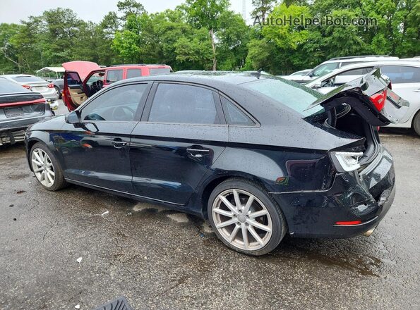 WAUA7GFF9G1025307 2016 AUDI A3 Black Tył lewy