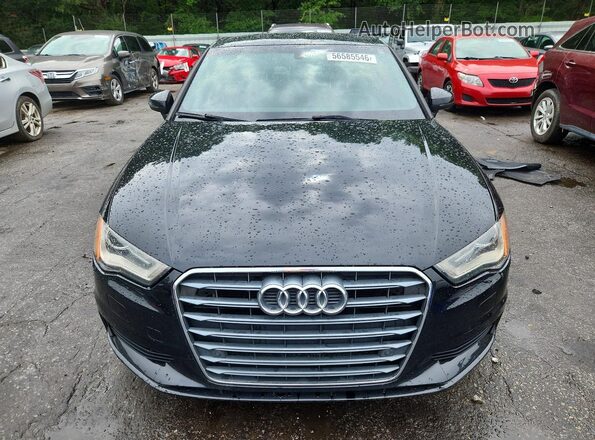 WAUA7GFF9G1025307 2016 AUDI A3 Black Widok z przodu