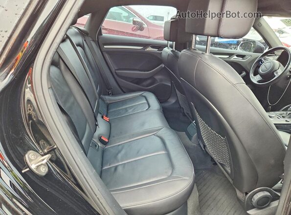 WAUA7GFF9G1025307 2016 AUDI A3 Black Widok tylnych siedzeń