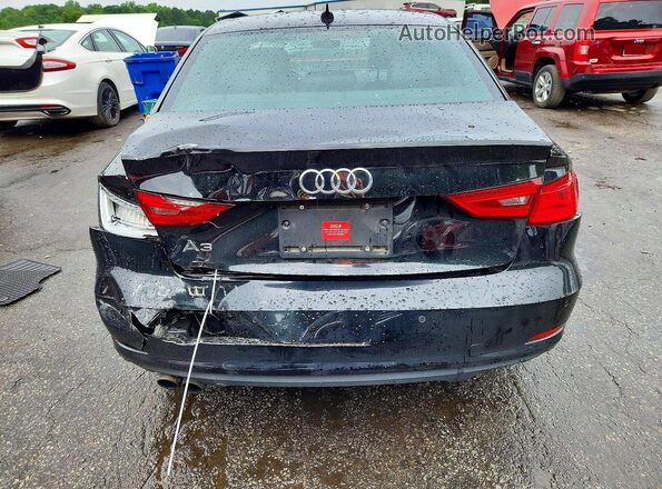 WAUA7GFF9G1025307 2016 AUDI A3 Black Widok z tyłu