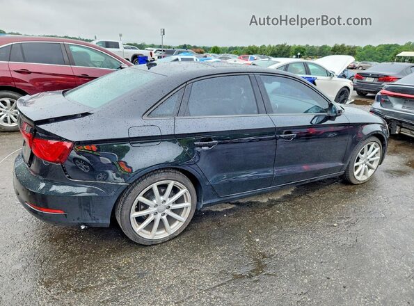 WAUA7GFF9G1025307 2016 AUDI A3 Black Tył prawy