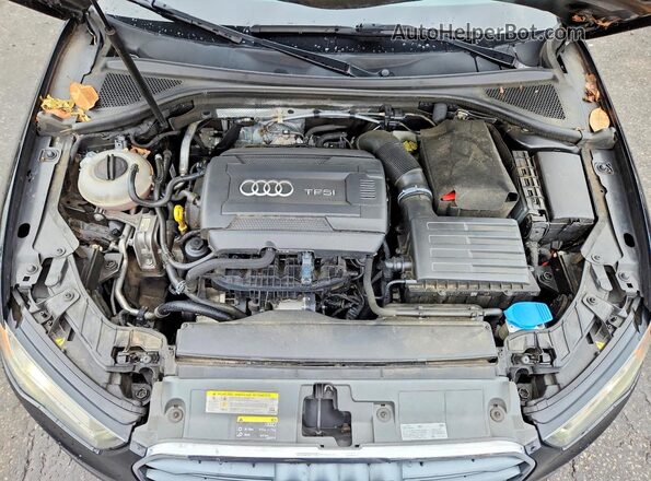 WAUA7GFF9G1025307 2016 AUDI A3 Black Widok wnętrza z tyłu