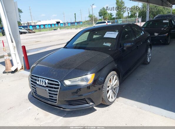 WAUA7GFF9G1114701 2016 AUDI A3 Black Դիմացի տեսք