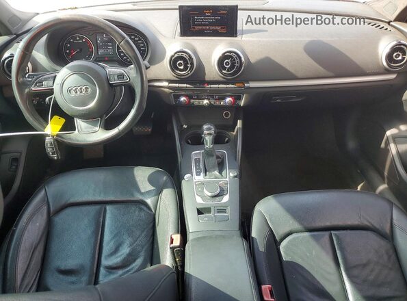 WAUA7GFFXG1051253 2016 AUDI A3 Gray Вид панелі приладів
