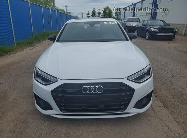 WAUAAAF45RN015379 2024 AUDI A4 White Vista frontal