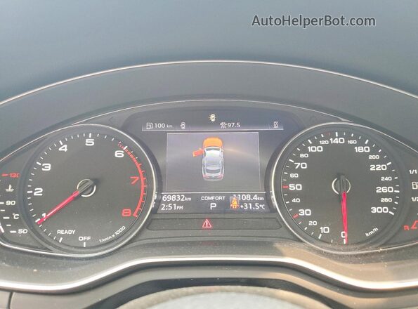 WAUAACF59MA039933 2021 AUDI A5 Black Instrument cluster view
