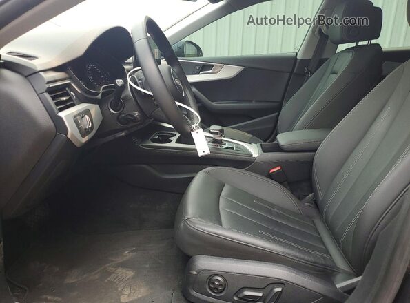 WAUAACF59MA039933 2021 AUDI A5 Black Front interior view