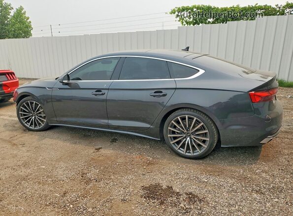 WAUAACF59MA039933 2021 AUDI A5 Black Rear left