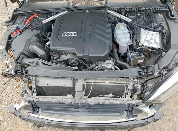 WAUAACF59MA039933 2021 AUDI A5 Black Rear interior view