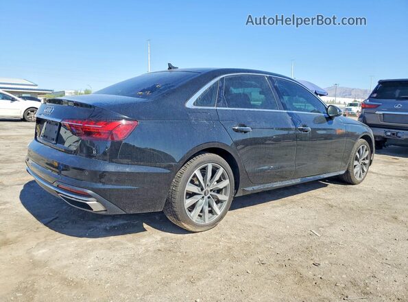 WAUABAF40MN010080 2021 AUDI A4 Black Задня права чверть