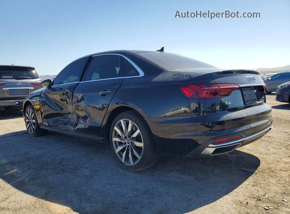 WAUABAF40MN010080 2021 AUDI A4 Black Задня ліва чверть