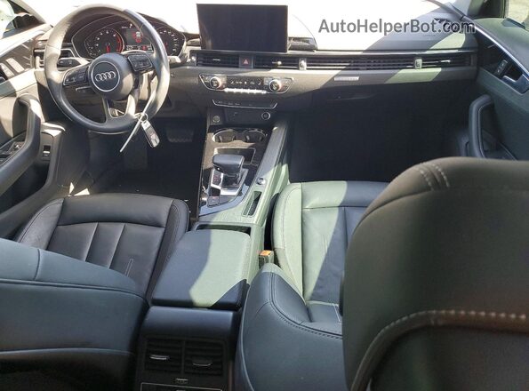 WAUABAF40MN010080 2021 AUDI A4 Black Вид панелі приладів
