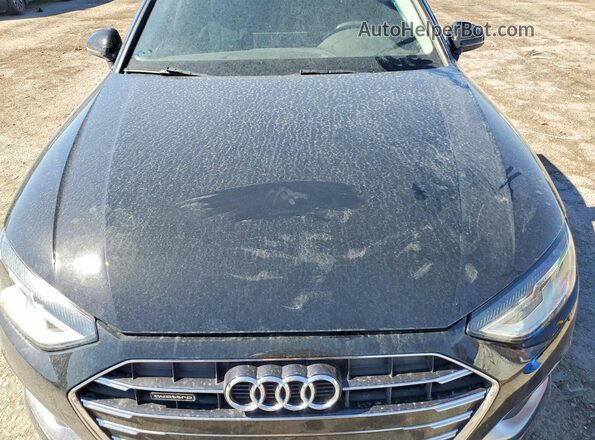 WAUABAF40MN010080 2021 AUDI A4 Black Вид задньої частини салону