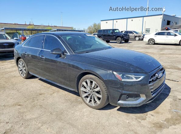 WAUABAF40MN010080 2021 AUDI A4 Black Передня права чверть