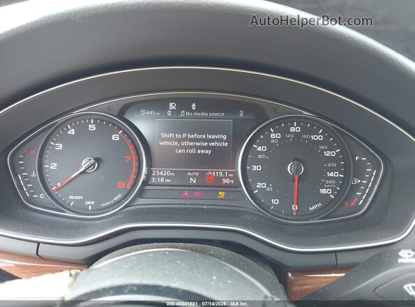 WAUABAF40PA011600 2023 AUDI A4 White Widok tylnych siedzeń