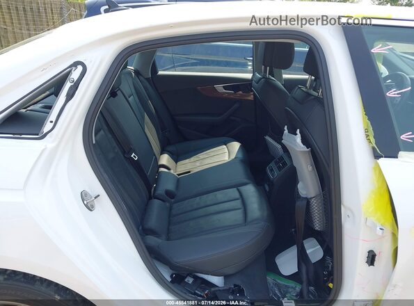 WAUABAF40PA011600 2023 AUDI A4 White Widok naklejki z numerem VIN