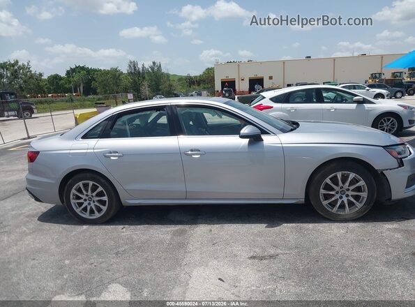WAUABAF41MA077665 2021 AUDI A4 Silver Вид задньої частини салону