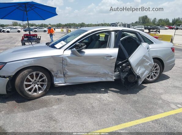 WAUABAF41MA077665 2021 AUDI A4 Silver Вид спереду