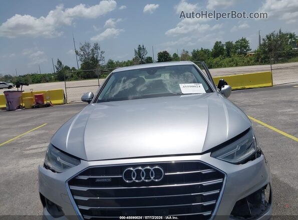 WAUABAF41MA077665 2021 AUDI A4 Silver Вид щитка приладів