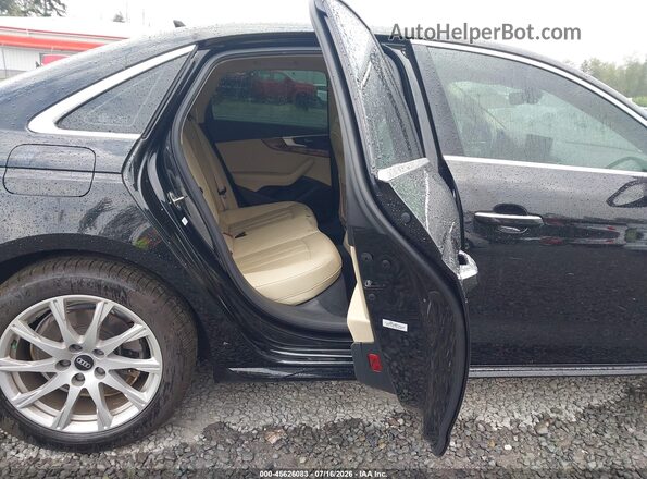 WAUABAF41NA004619 2022 AUDI A4 Black VIN sticker view