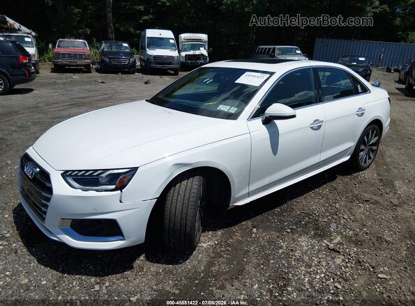 WAUABAF41PN022131 2023 AUDI A4 White Передня ліва чверть
