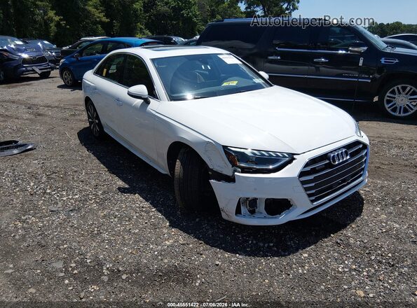 WAUABAF41PN022131 2023 AUDI A4 White Вид спереду