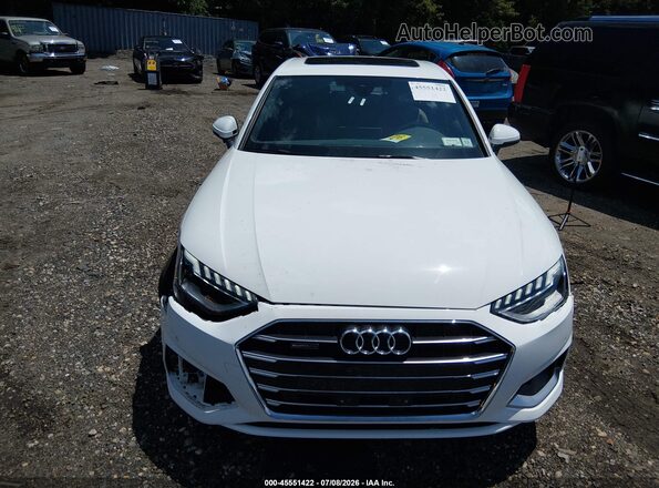 WAUABAF41PN022131 2023 AUDI A4 White Вид щитка приладів