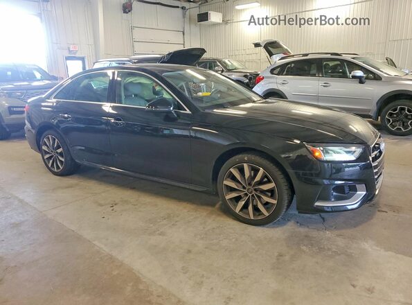 WAUABAF42MA078355 2021 AUDI A4 Black წინა მარჯვენა