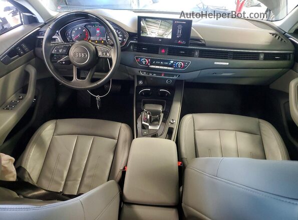 WAUABAF42MA078355 2021 AUDI A4 Black წინა პანელის ხედი