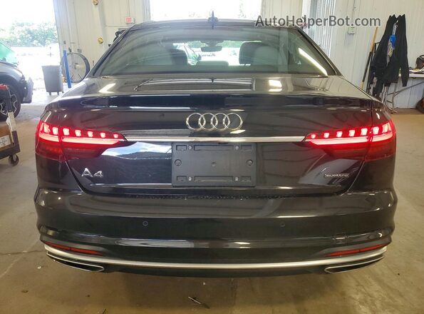 WAUABAF42MA078355 2021 AUDI A4 Black უკანა ხედი