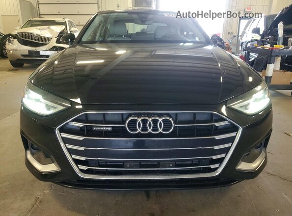 WAUABAF42MA078355 2021 AUDI A4 Black წინა ხედი