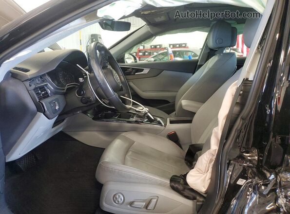 WAUABAF42MA078355 2021 AUDI A4 Black წინა სალონის ხედი
