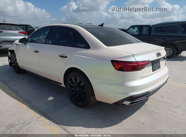 WAUABAF43MA027950 2021 AUDI A4 Pink Rear left