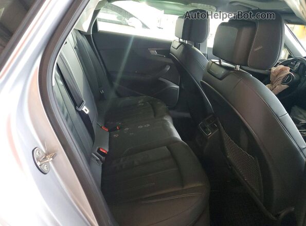 WAUABAF44MA057085 2021 AUDI A4 Silver უკანა სავარძლების ხედი