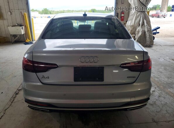 WAUABAF44MA057085 2021 AUDI A4 Silver უკანა ხედი