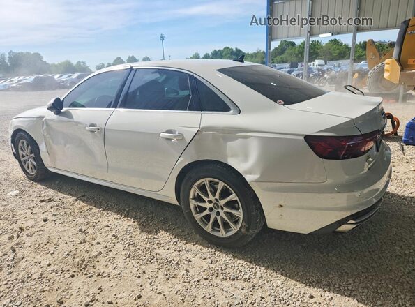 WAUABAF44MA070189 2021 AUDI A4 White Trasero izquierdo