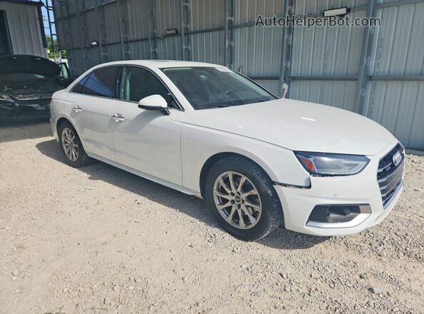 WAUABAF44MA070189 2021 AUDI A4 White Delantero derecho
