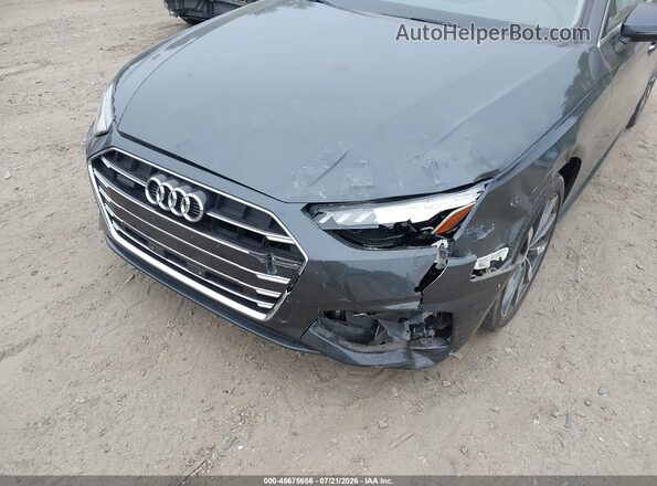 WAUABAF46PN007284 2023 AUDI A4 Black Front view