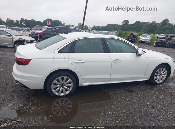 WAUABAF47NA012210 2022 AUDI A4 White Widok wnętrza z tyłu