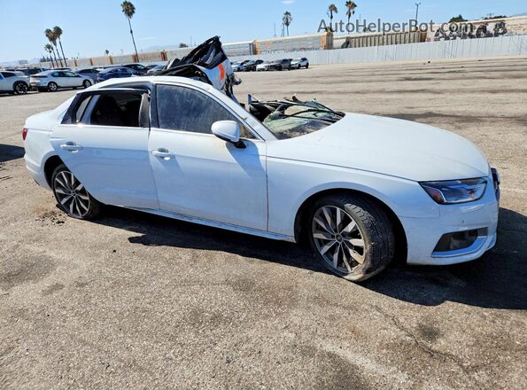 WAUABAF49MA069376 2021 AUDI A4 White Передня права чверть