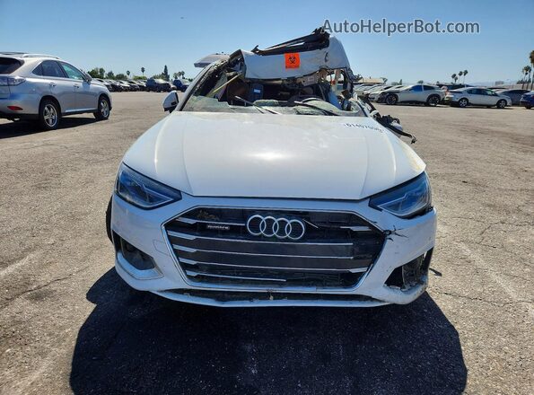 WAUABAF49MA069376 2021 AUDI A4 White Вид спереду