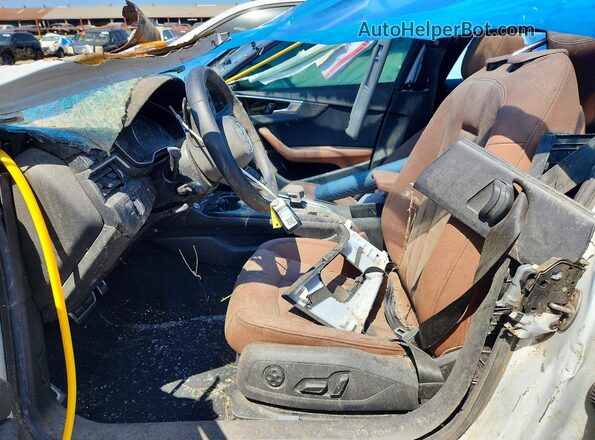 WAUABAF49MA069376 2021 AUDI A4 White Вид салону спереду